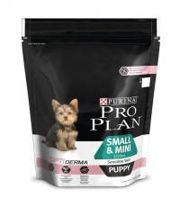 Pro Plan OptiDerma Small and Mini Puppy сухой корм для щенков мелких пород с лососем и рисом 3 кг.
